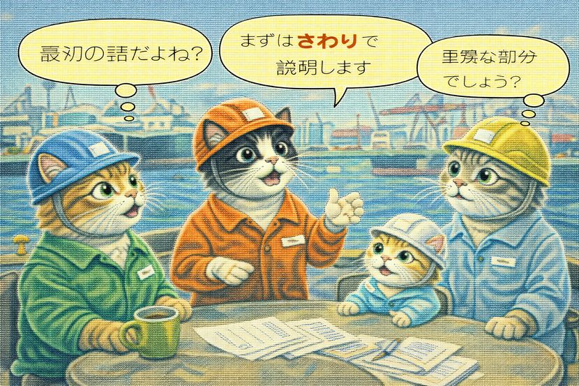 場面ごとにズレる「さわり」──現場で起きる誤解