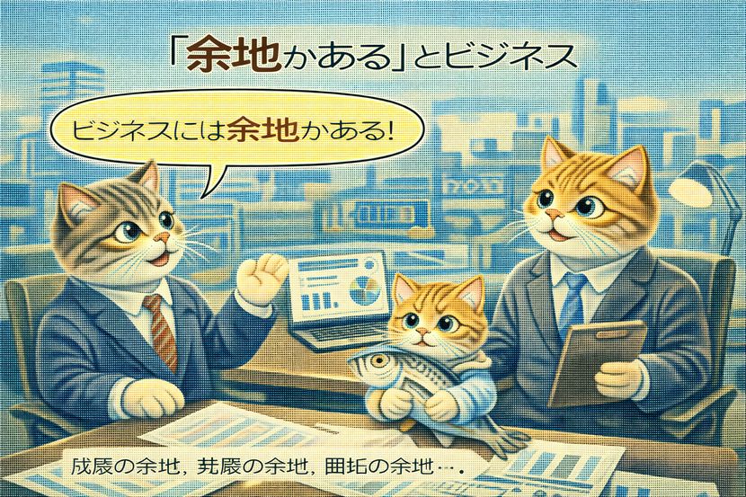 「余地がある」とビジネス判断