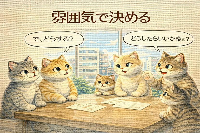 管理組合で雰囲気が決まる瞬間