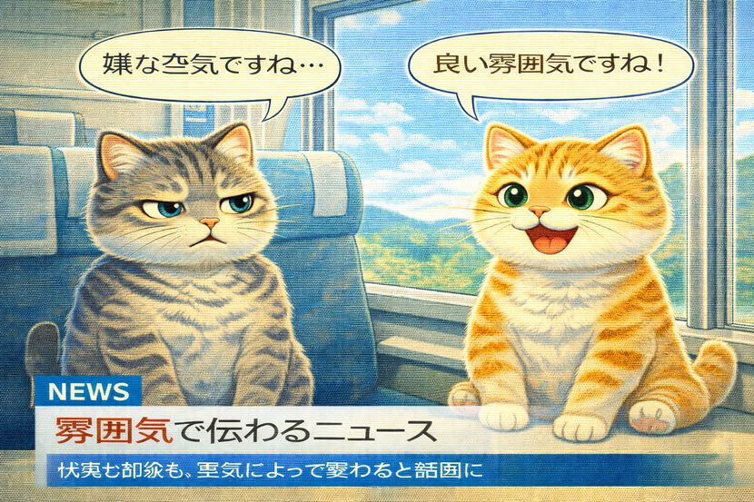 同じ景色、違う雰囲気