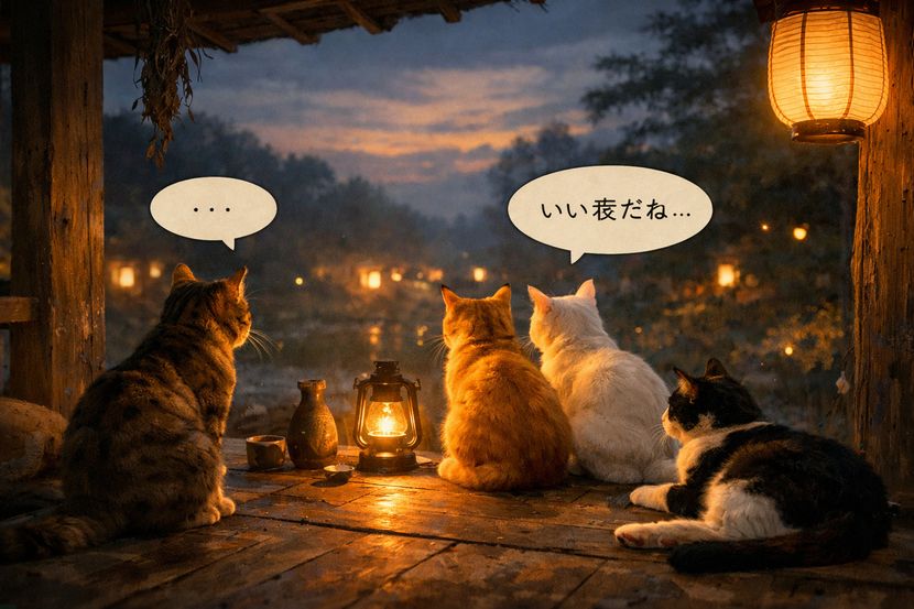 静けさが伝わる場所