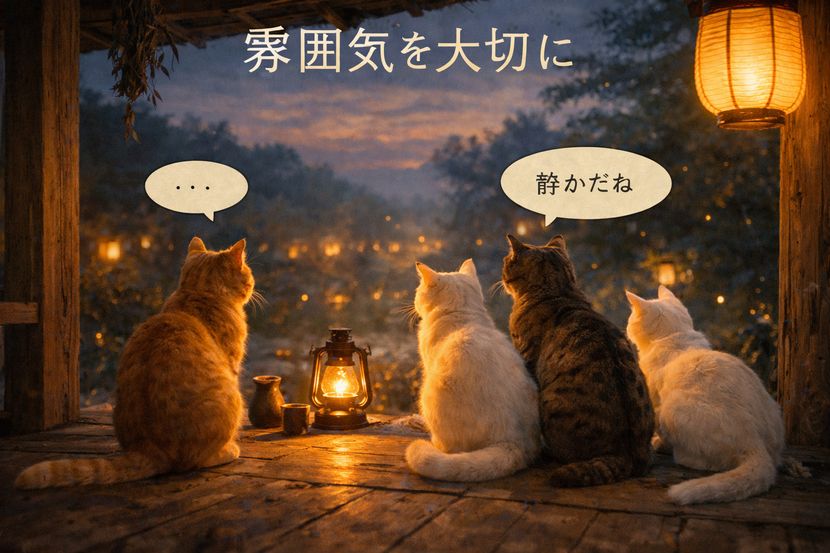 雰囲気を大切にするということ