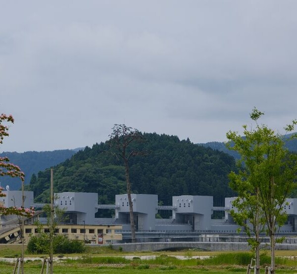 三陸道陸前高田の風景