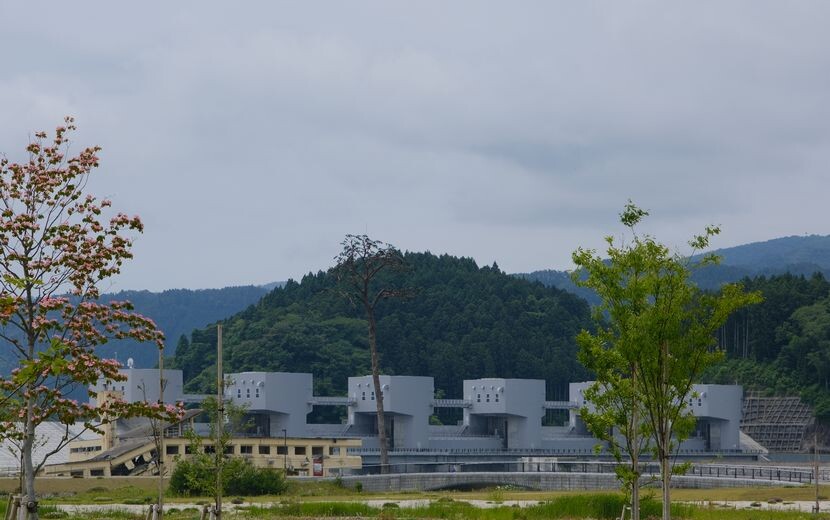 三陸道陸前高田の風景