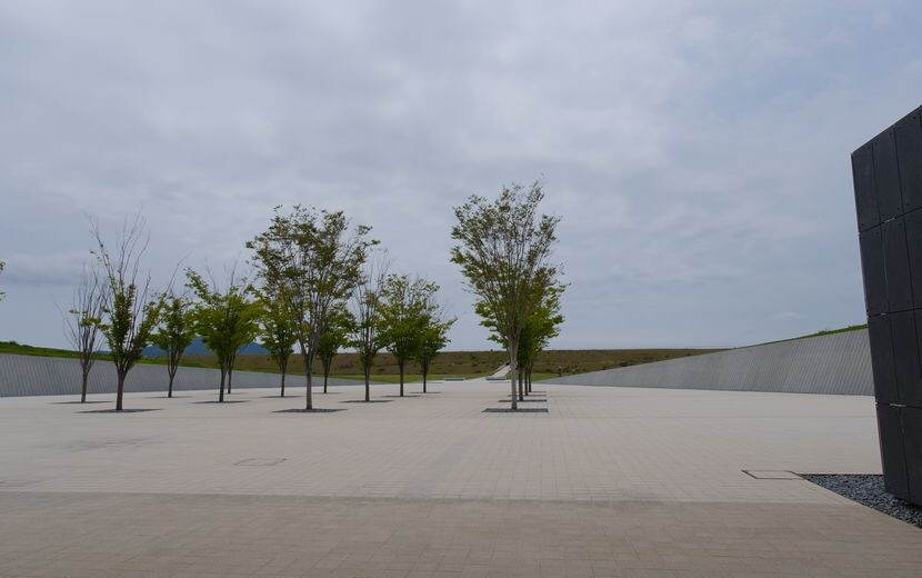 三陸道陸前高田の風景