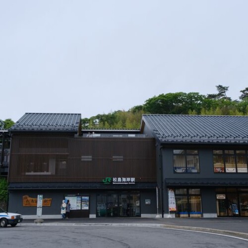 松島海岸駅の風景