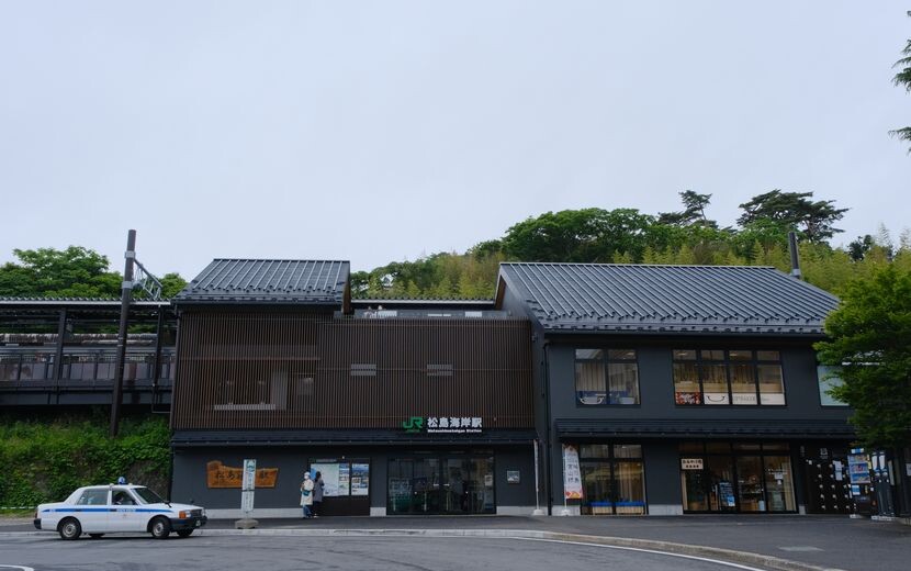 松島海岸駅の風景