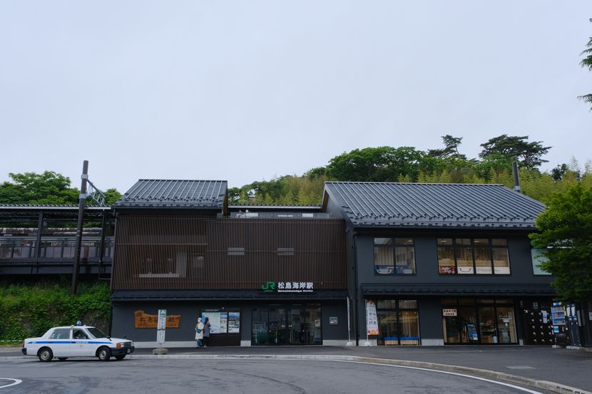 松島海岸駅の風景
