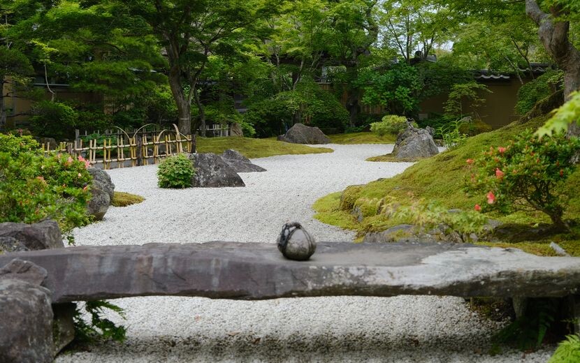 円通院の6月の風景写真
