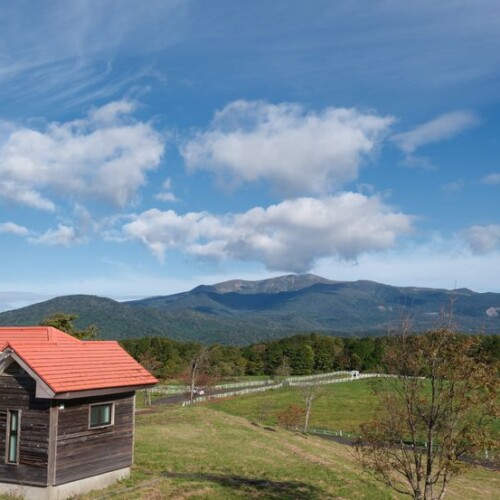 10月の栗駒山の風景