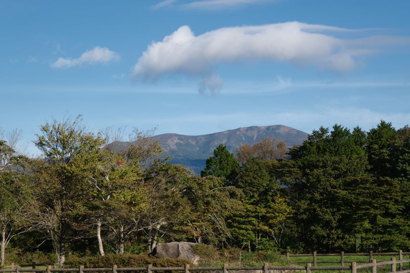 栗駒山の10月の風景