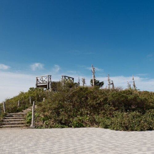 八幡平の展望台の写真