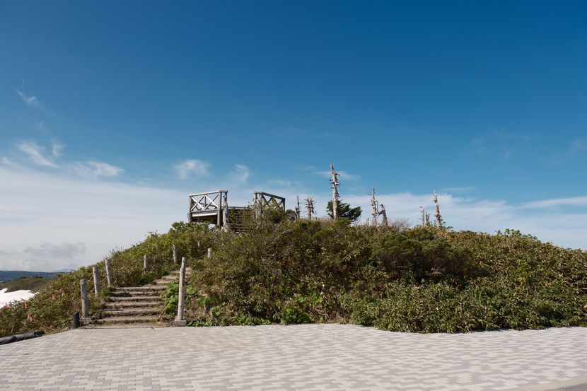 八幡平の展望台の写真