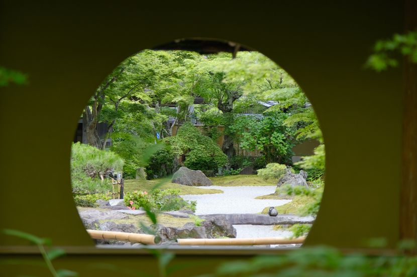 円通院の6月の風景写真