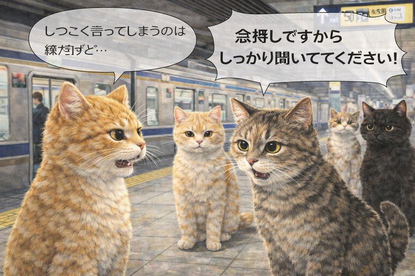 念押しが強く聞こえる瞬間