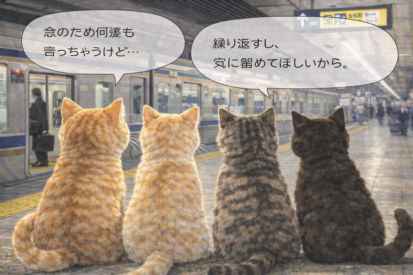 繰り返す理由は、伝えたいから