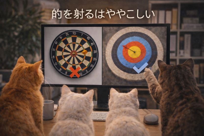 「的を射る」はなぜややこしい?