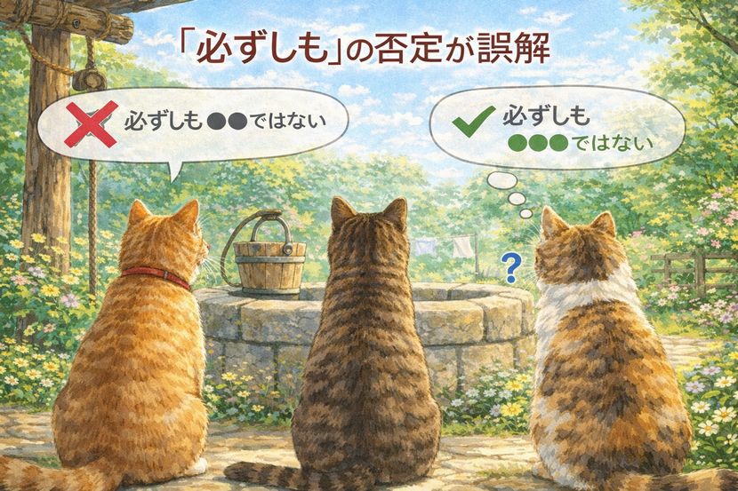 「必ずしも」はなぜ誤解されるのか