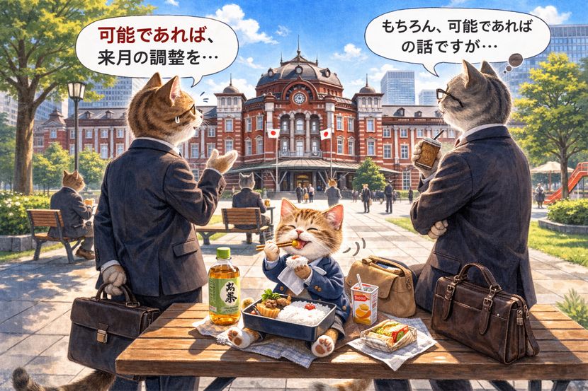 お願いのかたちを考える昼休み