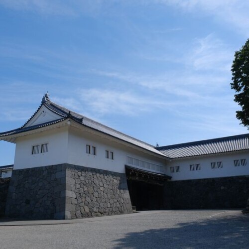 山形城址公園の風景