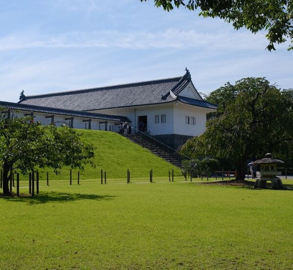 山形城址公園の風景