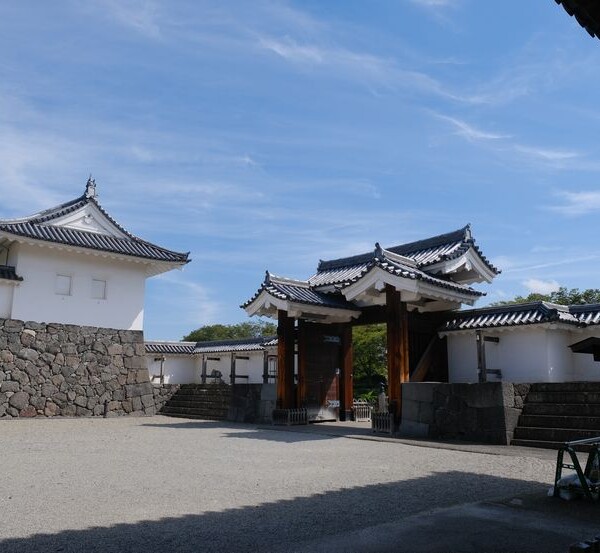 山形城址公園の風景