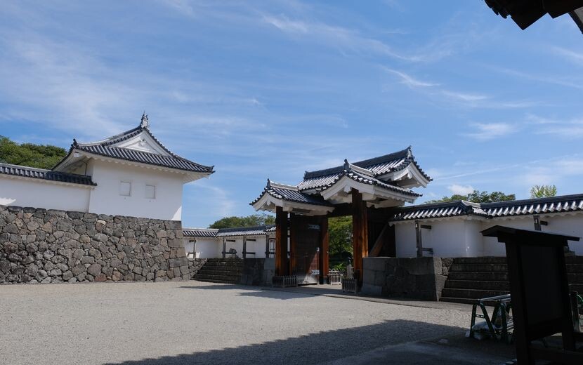 山形城址公園の風景