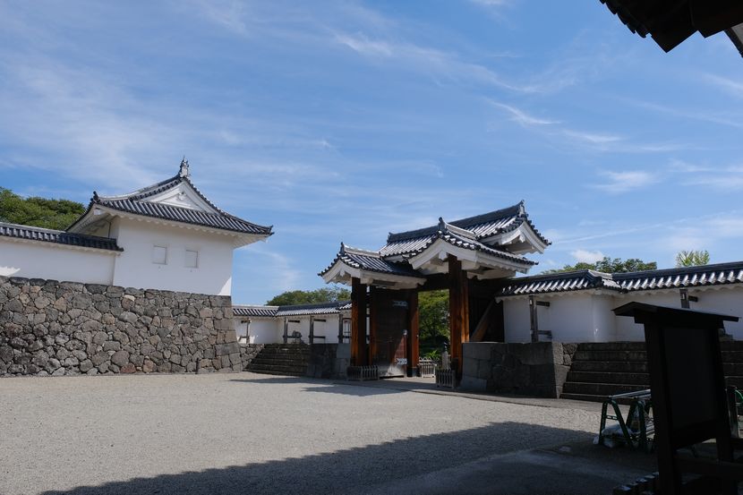 山形城址公園の風景