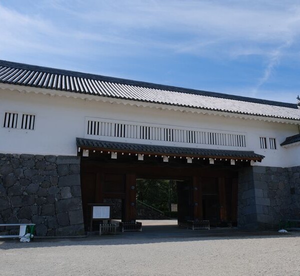 山形城址公園の風景