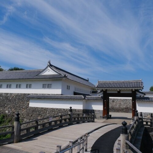 山形城址公園の風景