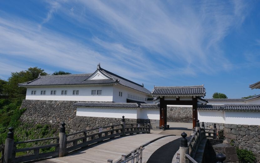 山形城址公園の風景