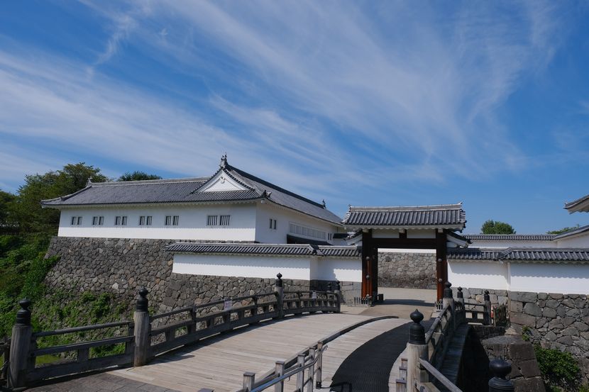 山形城址公園の風景