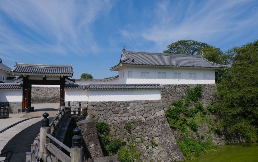 山鹿城址公園の風景