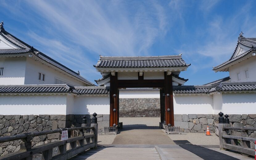 山形城址公園の風景写真