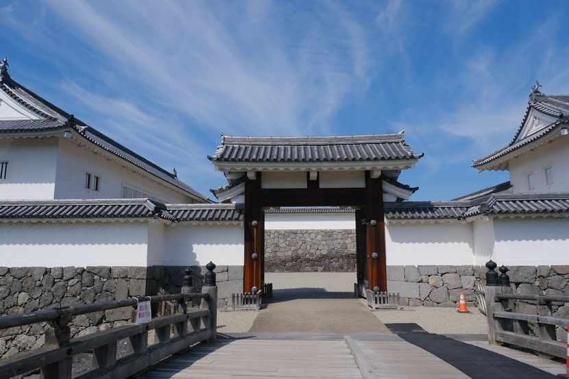 山形城址公園の風景写真